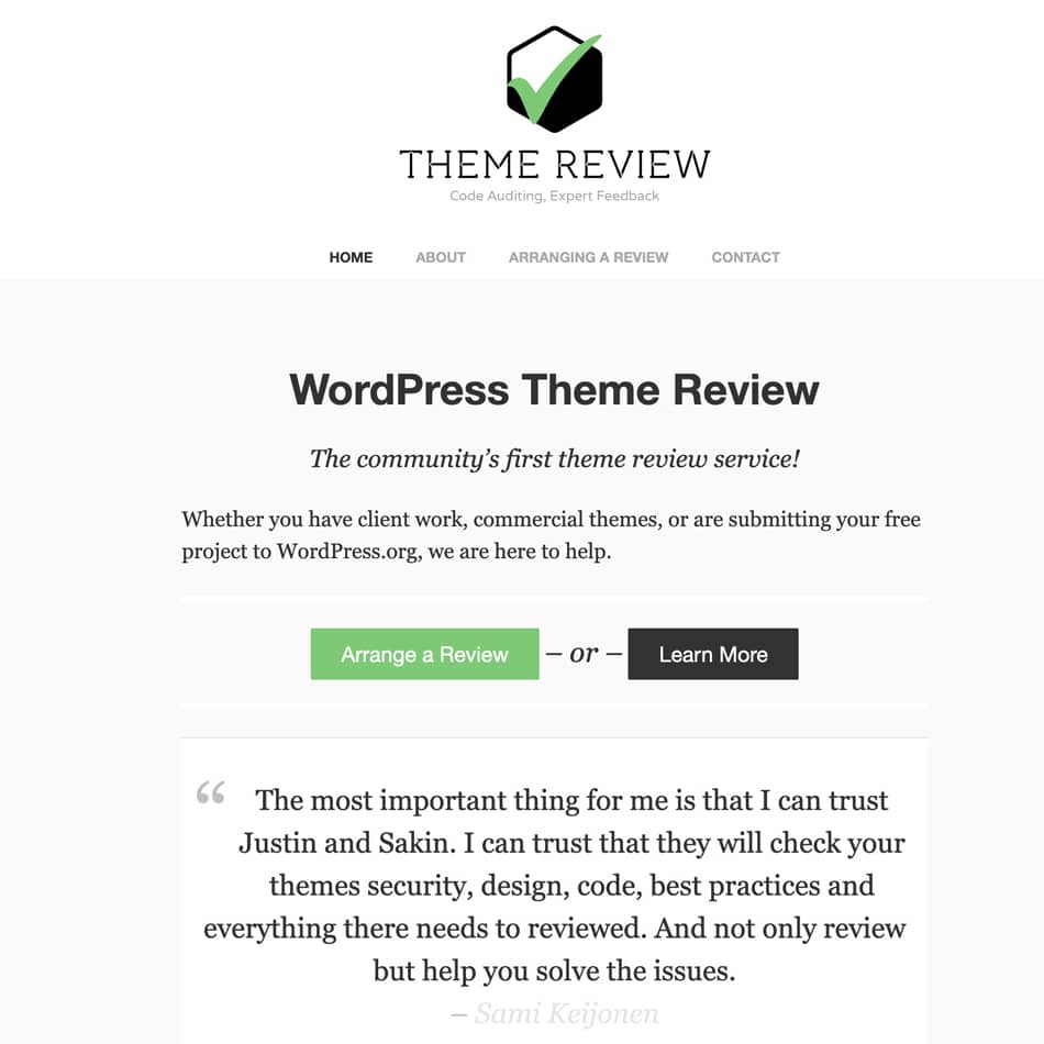Theme Review